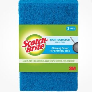 🌊3/$15~Scotch-Brite Non-Scratch Scour Pads: 3-pack